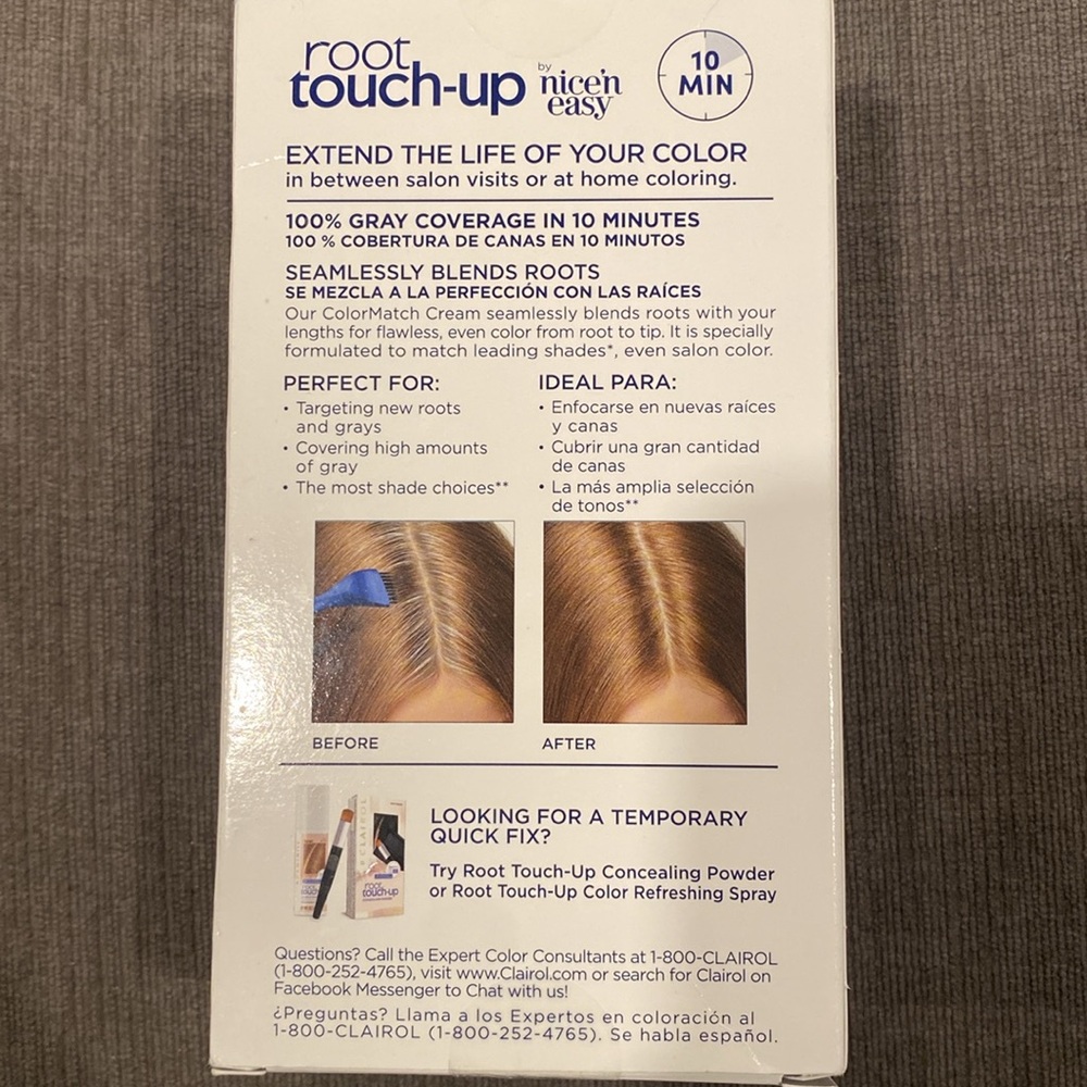 Clairol Root Touch-Up - 6A (Matches Light Ash Brown Shades) - NEVER USED! hair - Picture 3 of 4